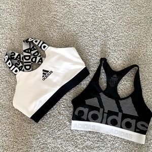 2 sports bra adidas size small😊
